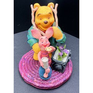 Disney Simply Pooh Figurine Roo "Smiles and Cookies Best Medicine" Vintage Resin